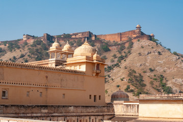 Amber Fort near Jaipur, Rajasthan, India