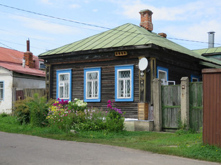  Privacy and beauty. The Town Of Pereyaslavl-Zalessky. Quiet streets of picturesque Russian cities. 