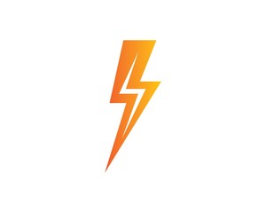 flash power thunder illustration vector