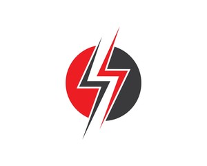 flash power thunder illustration vector