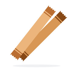 Brown sugar paper sticks