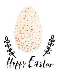 watercolor painted eggs