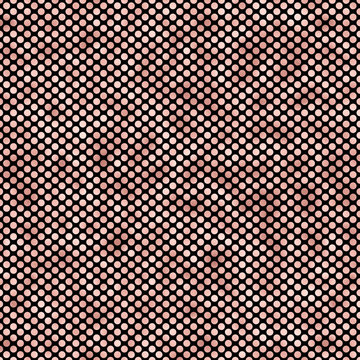 Rose Gold Pattern Small Polka Dot Design Wallpaper Background