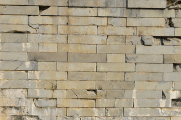 Brick and stone walls