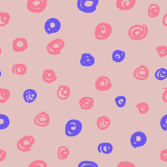 Vector floral seamless pattern for design textile or decor