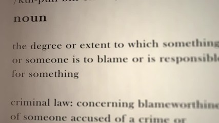 Culpability Definition