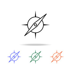 compass icon. Elements of simple web icon in multi color. Premium quality graphic design icon. Simple icon for websites, web design, mobile app, info graphics