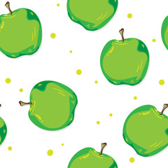 fruit pattern background graphic apple