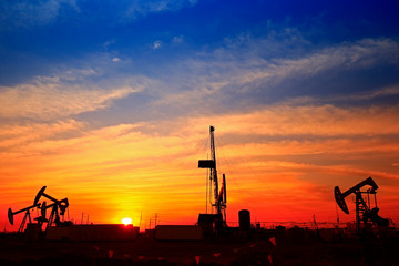 The oil pump, industrial equipment