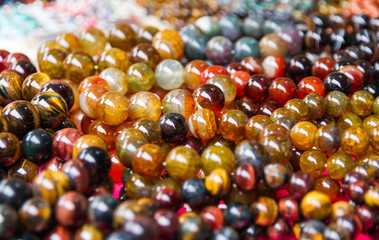 Jewelry Color Stone Bracelet or Gem in the Market.