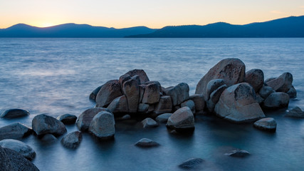 Sunset at Lake Tahoe
