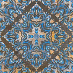 beautiful creative art hand made design tile