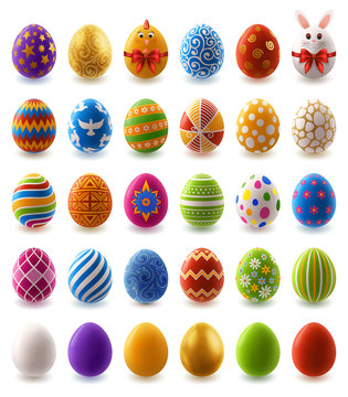 Big Set of Easter Eggs