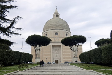 chiesa dei santi pietro e paolo,roma,italia.