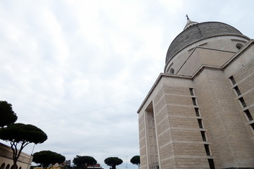 chiesa dei santi pietro e paolo,roma,italia.