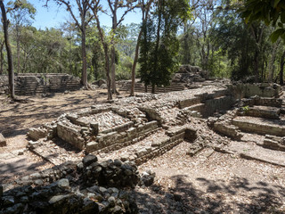 Copan archaeological site of Mayan civilization, not far from the border with Guatemala. It was the...