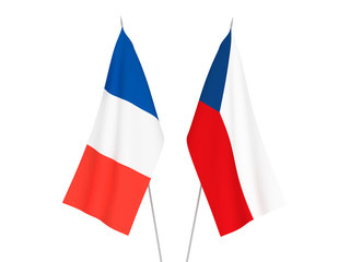 France and Czech Republic flags