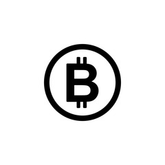 bitcoin simple icon