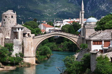 Mostar, Bosnia, Stari Most, old bridge, Balkans