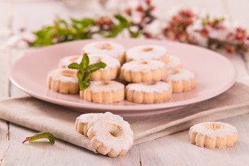 Canestrelli biscuits.