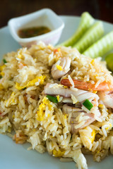 seafood fried rice,Thai food