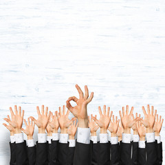 Business and teamwork concept