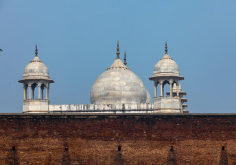 Old domes behind the wall