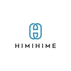 Fototapeta premium Letter H logo icon design template element
