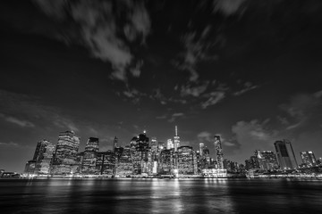 Fototapeta na wymiar View of Manhattan in New York City