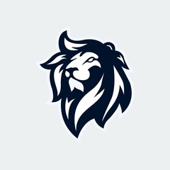 Lion mascot logo vector