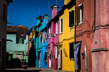 Fototapeta na wymiar Colorful houses