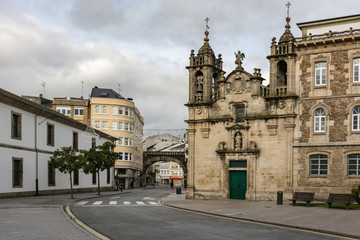Fototapeta na wymiar Church of San Froilan in Lugo (Spain)