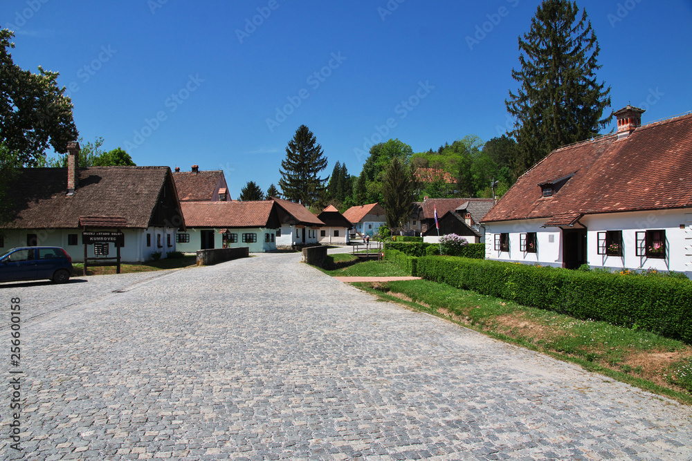 Canvas Prints Kumrovec, Old village, Zagreb, Croatia