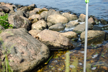 stones on the beach
