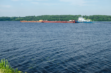 ship in the sea