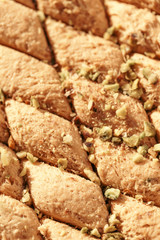 Sweet halva dessert slices