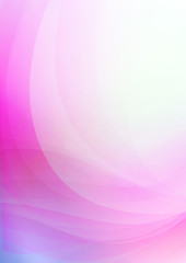 Curved abstract pink background