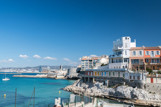 Anse de la Malmousque &agrave; Marseille