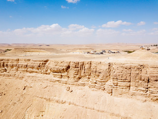 Obraz premium Ramon Nature reserve, Mitzpe Ramon, Negev desert, Israel