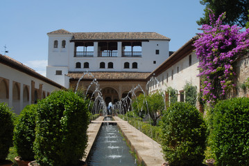 Fototapeta na wymiar alhambra. Granada