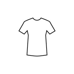 Naklejka premium T shirt icon design template vector isolated