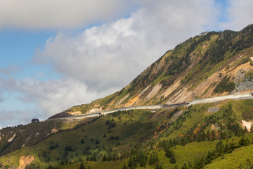 志賀高原の紅葉/長野県山ノ内町