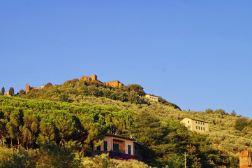 View of Montecatini Alto, Tuscany, Italy