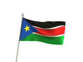 Fototapeta premium Wavy Flag