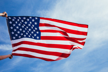 Obraz premium USA flag
