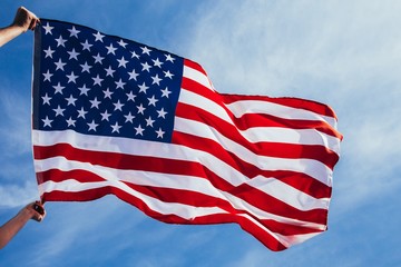 Obraz premium USA flag