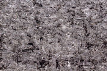 Closeup image of black chipboard