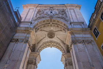 Triumphal arch in Lisbon