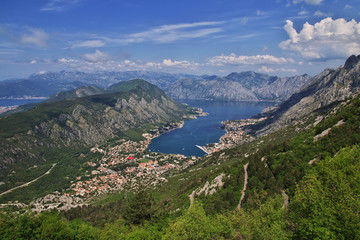 Fototapeta na wymiar Kotor, Montenegro, Bay of Boka-Kotorska, Adriatic Sea, Balkans