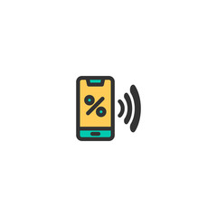 Discount icon design. e-commerce icon vector design